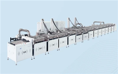Lini Produksi Pelapisan Dua Sisi Horizontal Semikonduktor